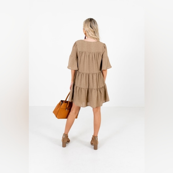 Very J Tiered Mini Dress - Picture 3 of 9